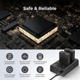  Bộ 2 Pin + Sạc máy ảnh K&F CONCEPT LP-E10 