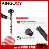  Monopod Kingjoy MP1008F + VT 1510 Professional Flip ( FK51A ) 