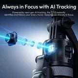  Gậy selfie Ulanzi TT23M Quadpod Auto Open cao 161cm Tích hợp Tracking AI theo dõi chuyển động ( có Magnetic ) 