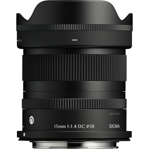  Ống kính Sigma 15mm F1.4 DC Contemporary for X-Mount / Canon RF / Sony E 