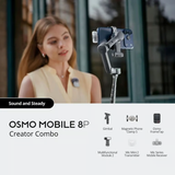  DJI Osmo Mobile 8P ( OM8P ) Standard combo / Creator Combo / Advenced Tracking Combo 