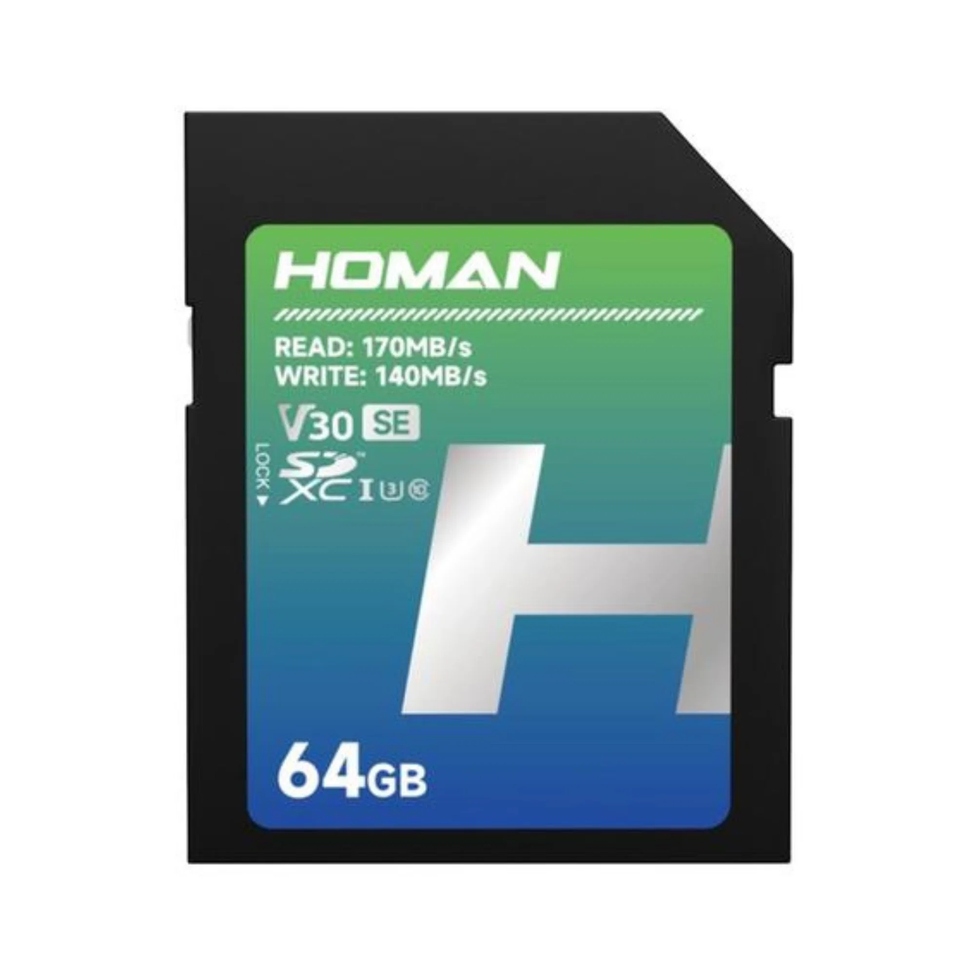  Thẻ nhớ SD Homan 64Gb 170MB/s V30 SE UHS-I 