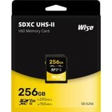  Thẻ nhớ Wise SDXC UHS II V60 128GB / 256GB / 512GB 