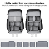  Balo máy ảnh K&F Concept Camera Alpha Backpack Air 25L - KF13.128 