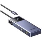  Hub USB Type-C RoboGan 7 trong 1 Ugreen 45155 CM888, HDMI 4K@60hz, USB, Lan 1Gbps, Sạc PD 100W 