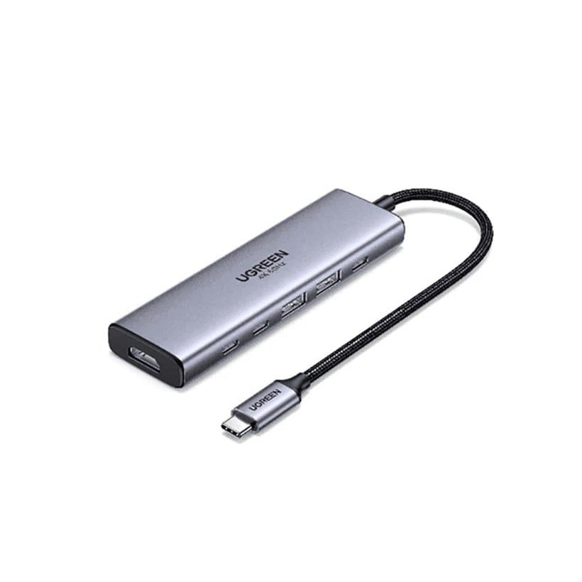  Hub USB-C 6 trong 1 Ugreen 35999 sạc nhanh 100W, HDMI 4K@60Hz 