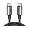  Cáp sạc, dữ liệu USB Type-C to Type-C dài 1,5M bọc dù hỗ trợ PD 100W Ugreen 70428 