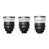  Ống kính Blazar Viper 1.5X Full Frame Anamorphic 35 / 50 / 75mm Bộ 3 lens (PL) Blue Flare 