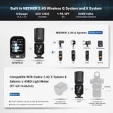  Đèn Flash Neewer Z3R for Nikon Z , Canon , Sony E , Fuji X 