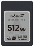  Thẻ Nhớ Exascend Essential Pro CFexpress 4.0 Type A 256GB / 512GB ( R:1800 , W:1650 ) 
