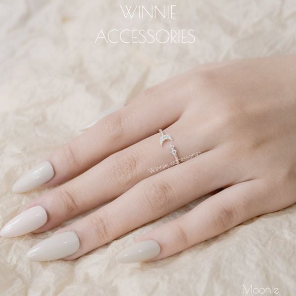  Nhẫn Bạc S925 Moonie 