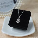  Dây chuyền Bạc S925 Chữ hoa 