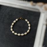  Lắc tay Titan Oval Pearl 