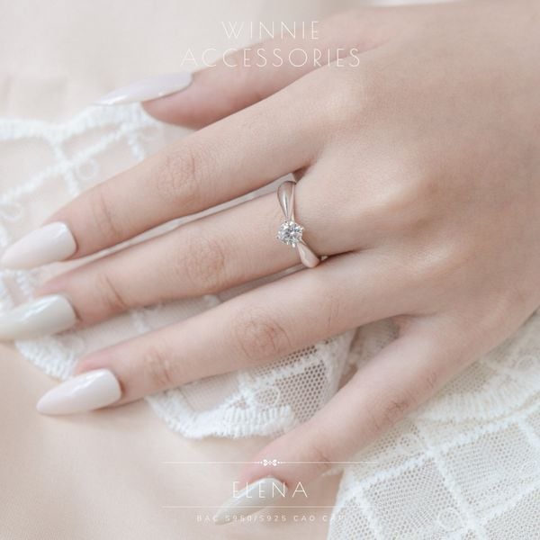  Nhẫn Bạc S925 Elena 
