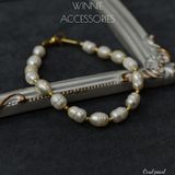  Lắc tay Titan Oval Pearl 