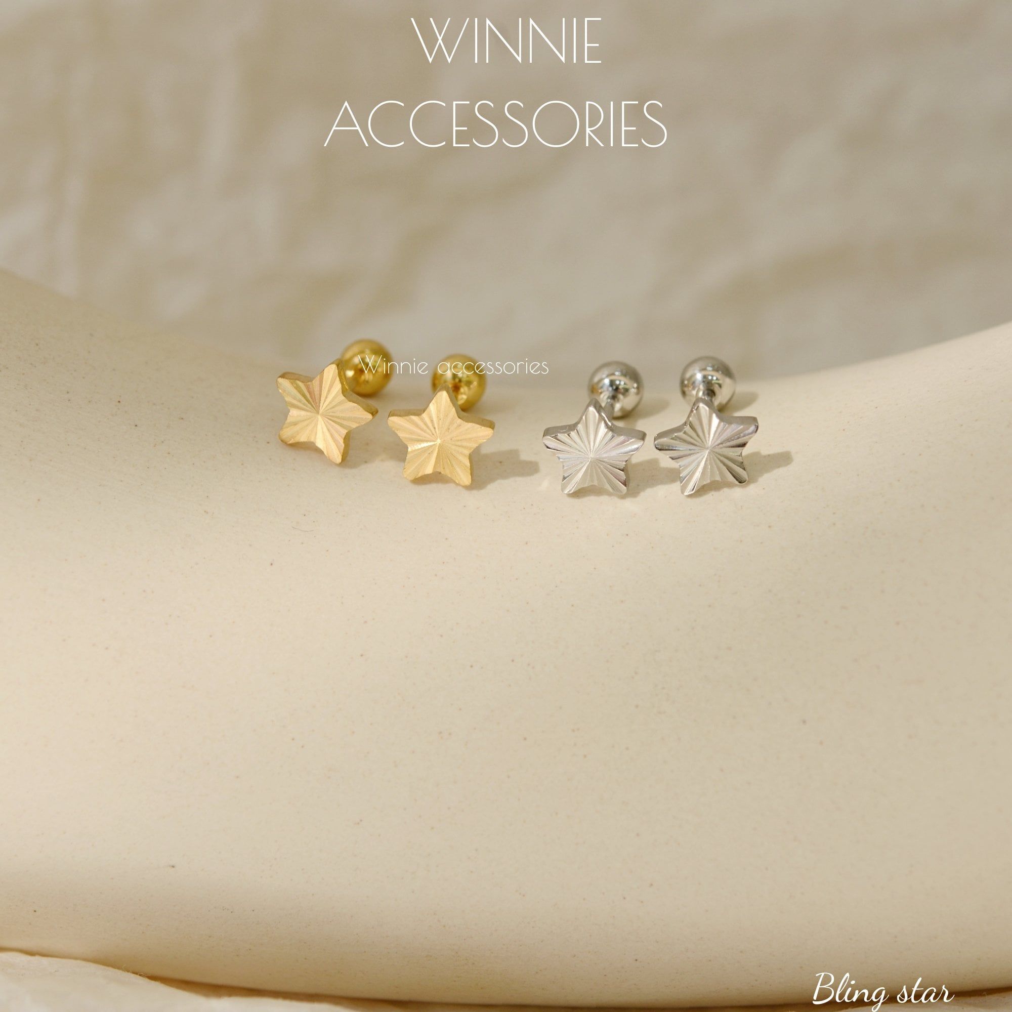  Hoa tai Titan Bling star 