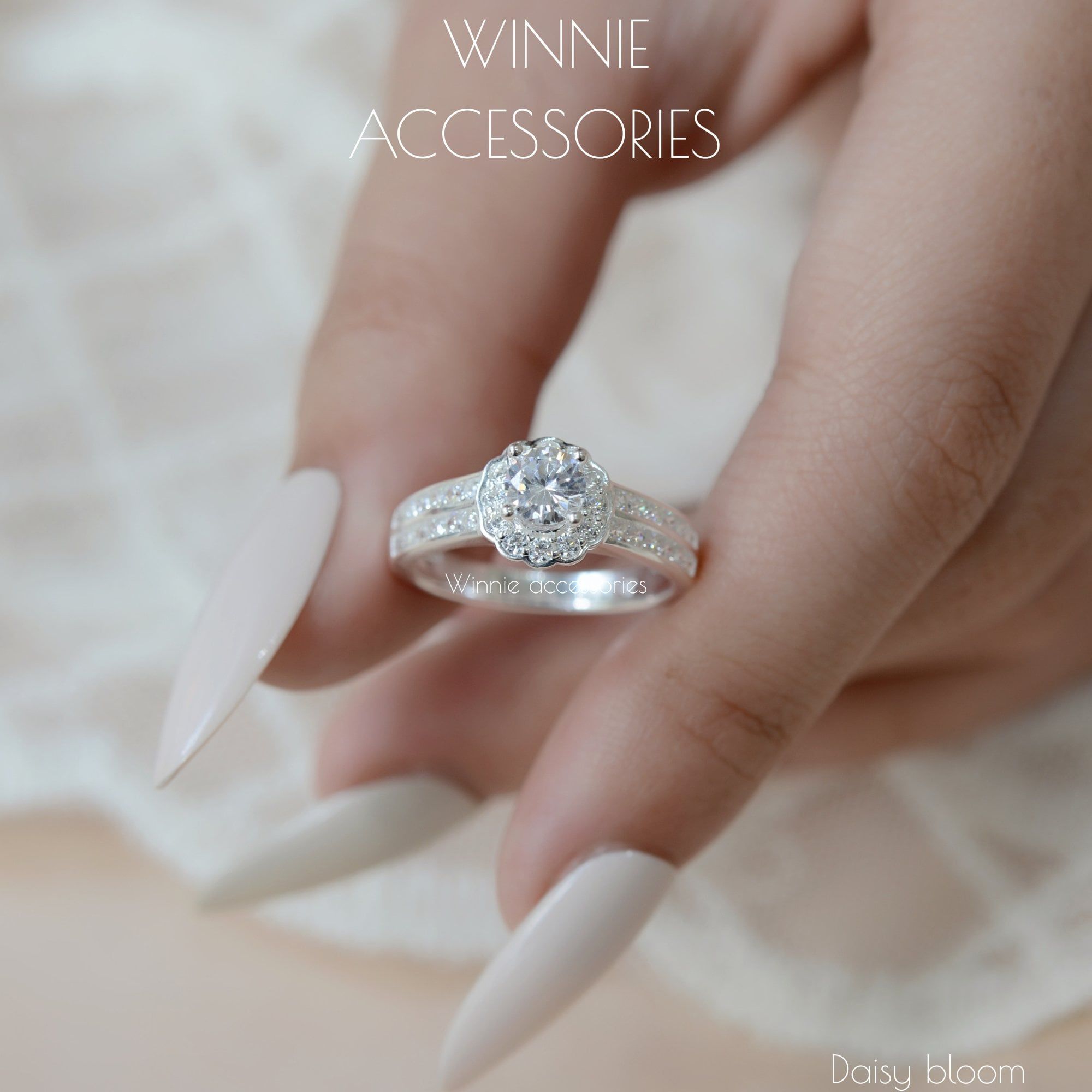  Nhẫn Bạc S925 Daisy Bloom 