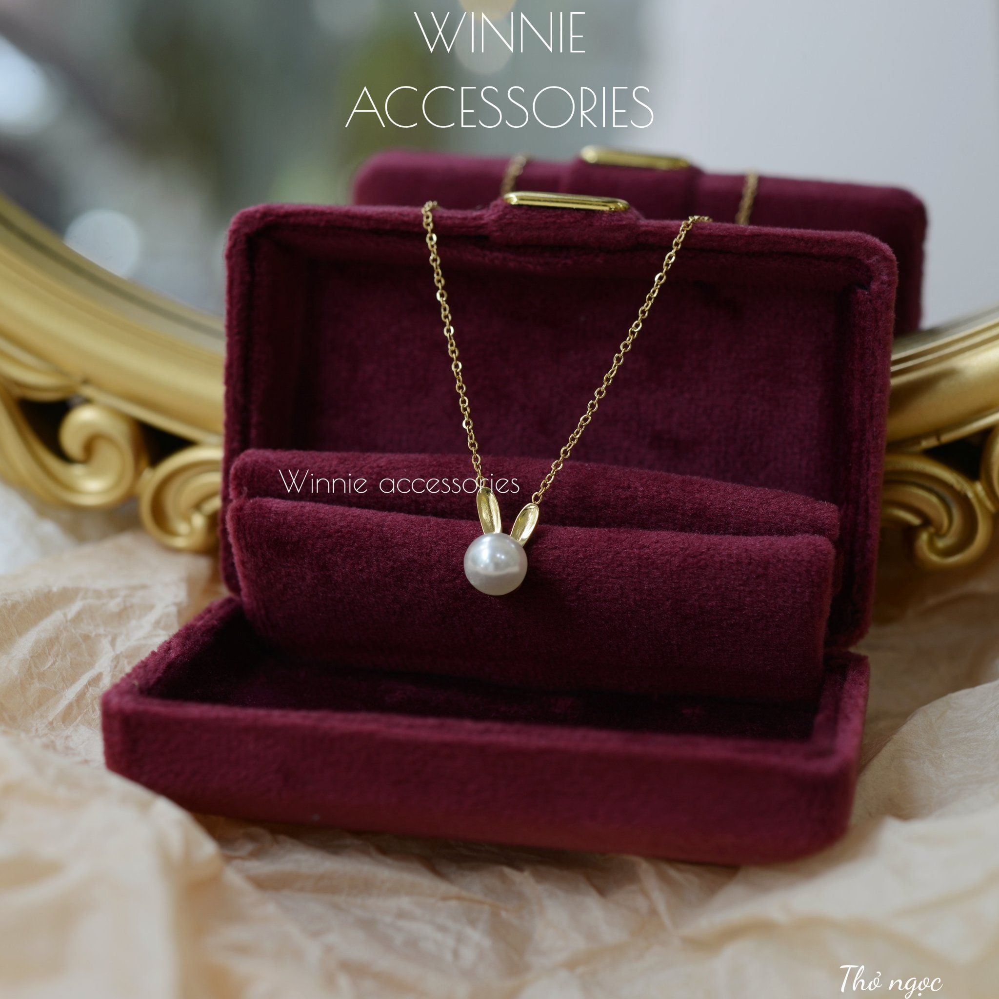  Dây chuyền Titan Thỏ Ngọc 