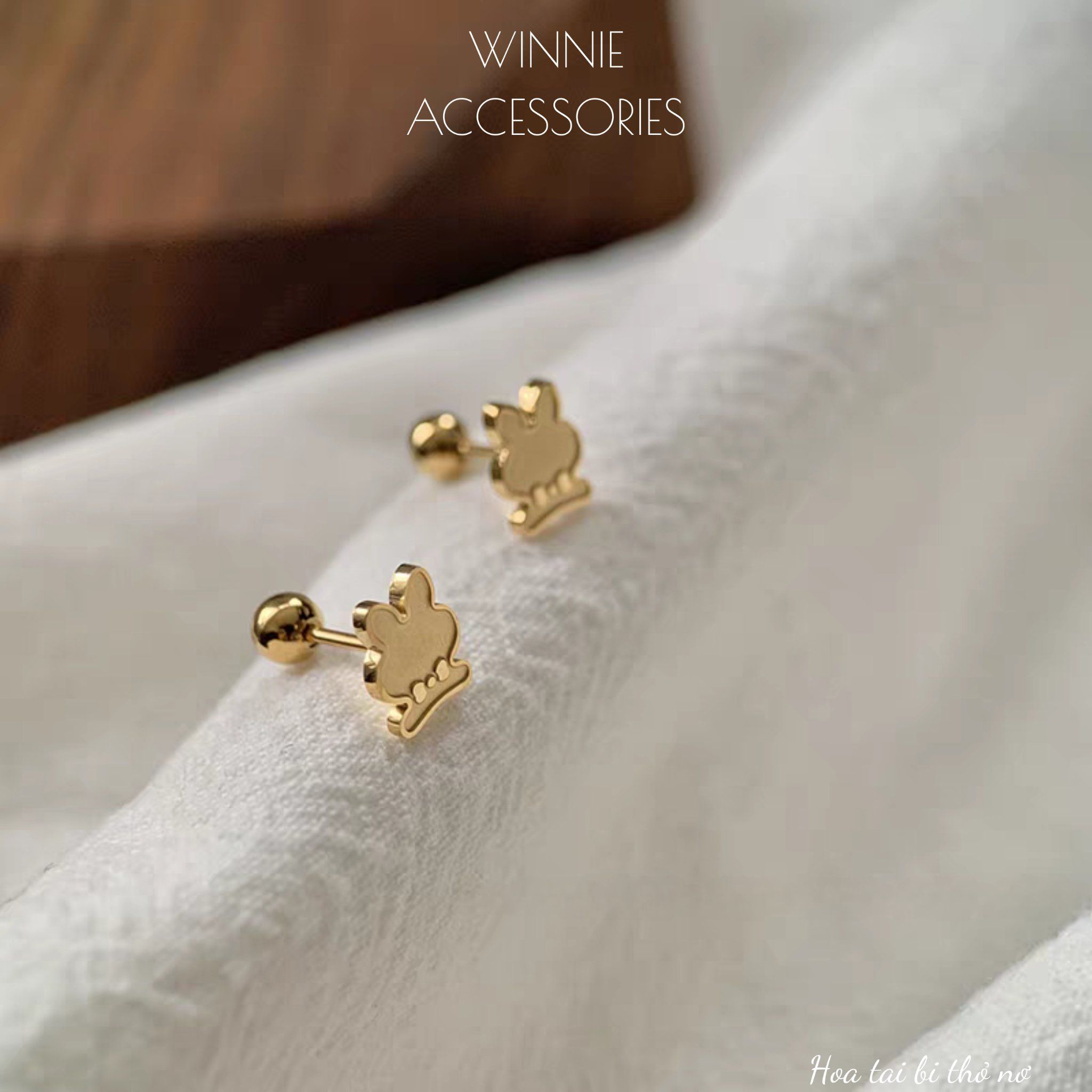  Hoa tai Titan Bi Thỏ Nơ 