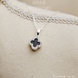  Dây chuyền Bạc S925 VCA viền đá 