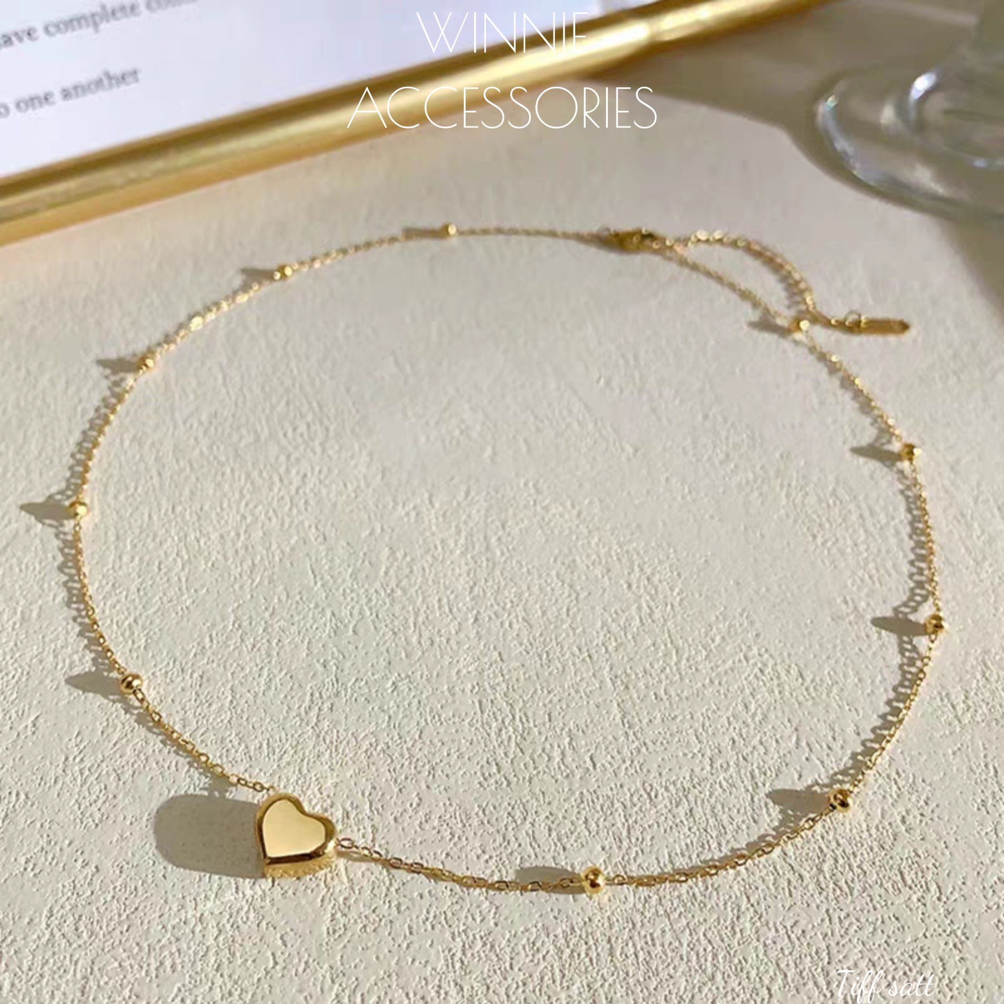  Dây chuyền titan Tiff satt VG 