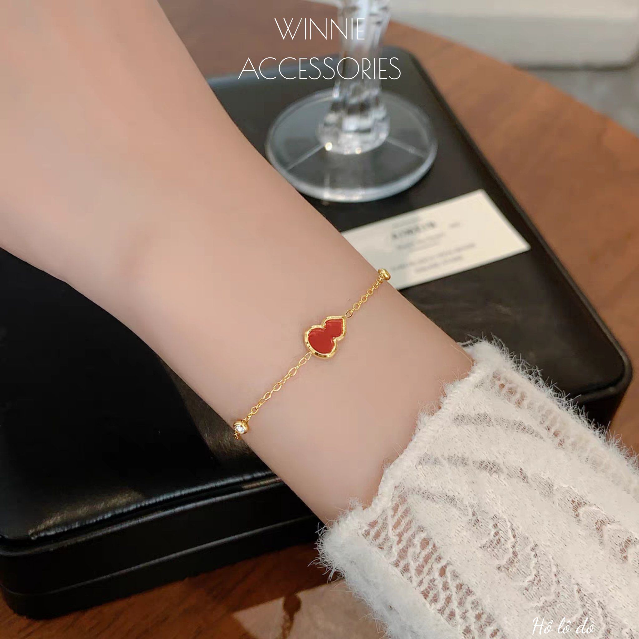  Lắc tay Titan Hồ lô đỏ 