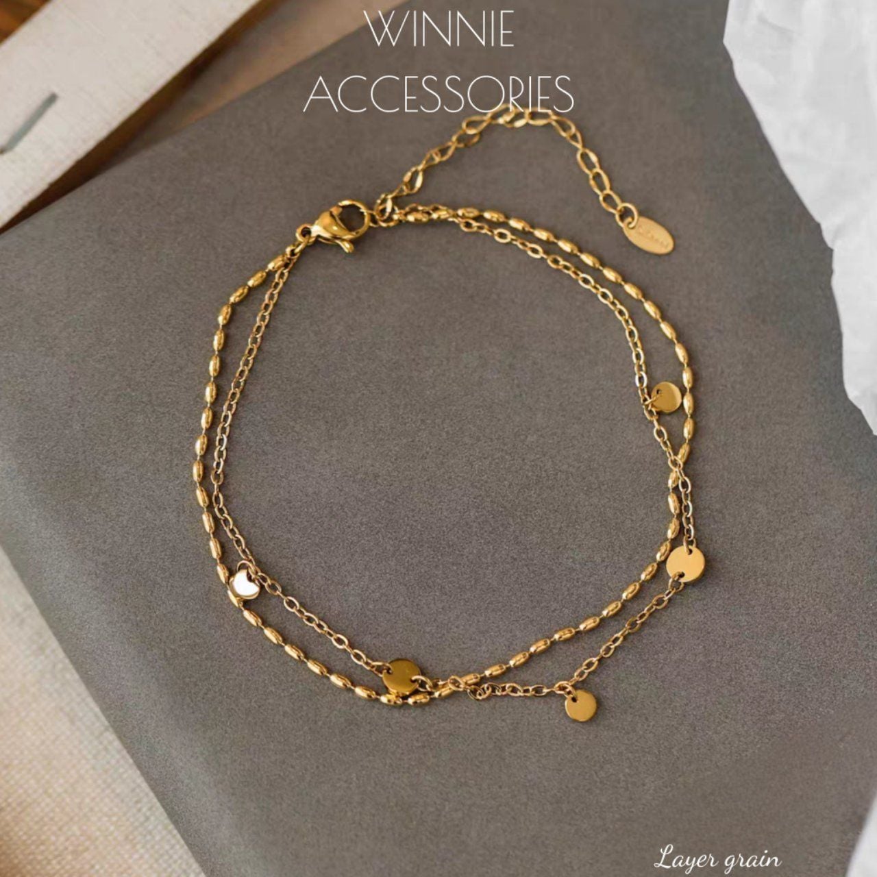  Lắc chân Titan Layer Grain 