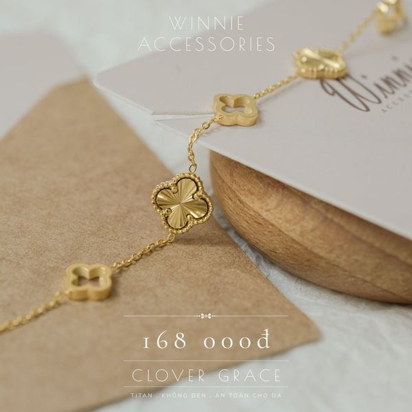  Lắc tay Titan Clover grace VG 