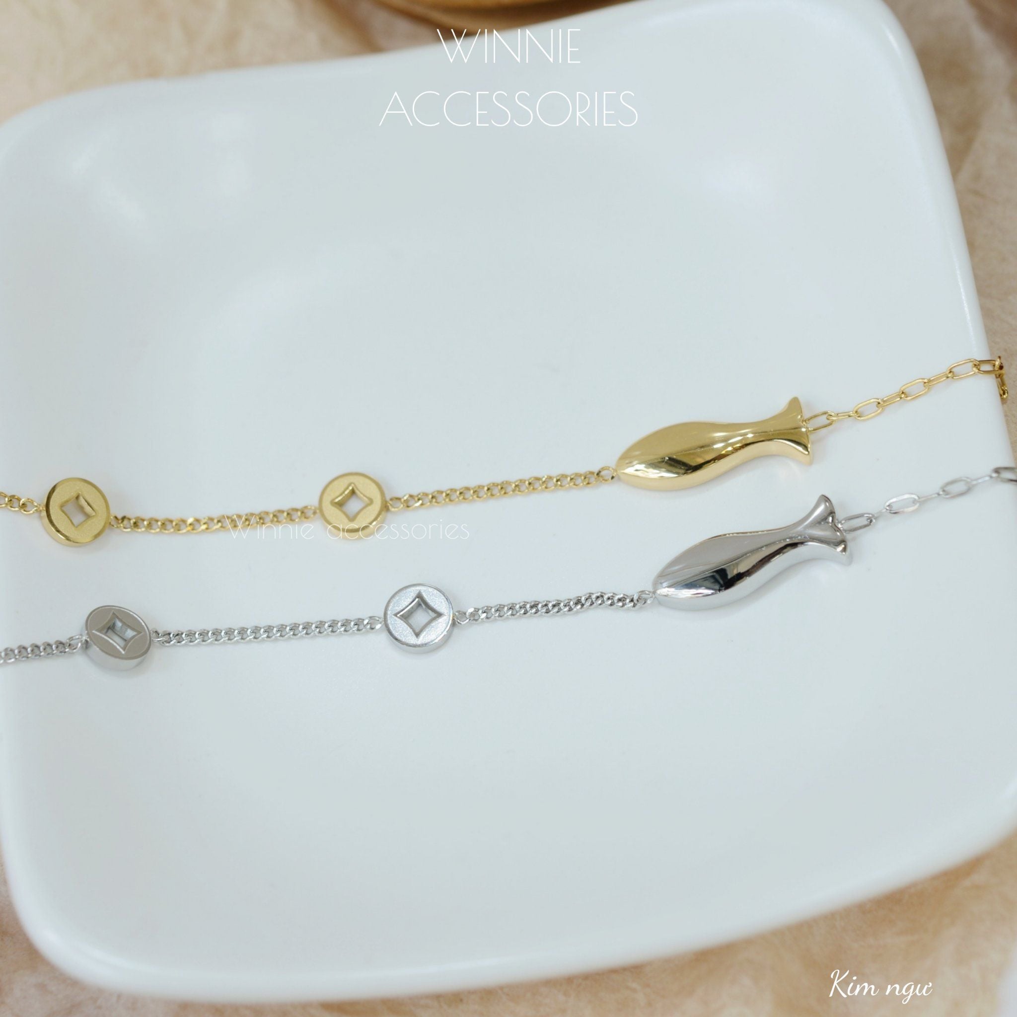  Lắc tay Titan Kim Ngư 