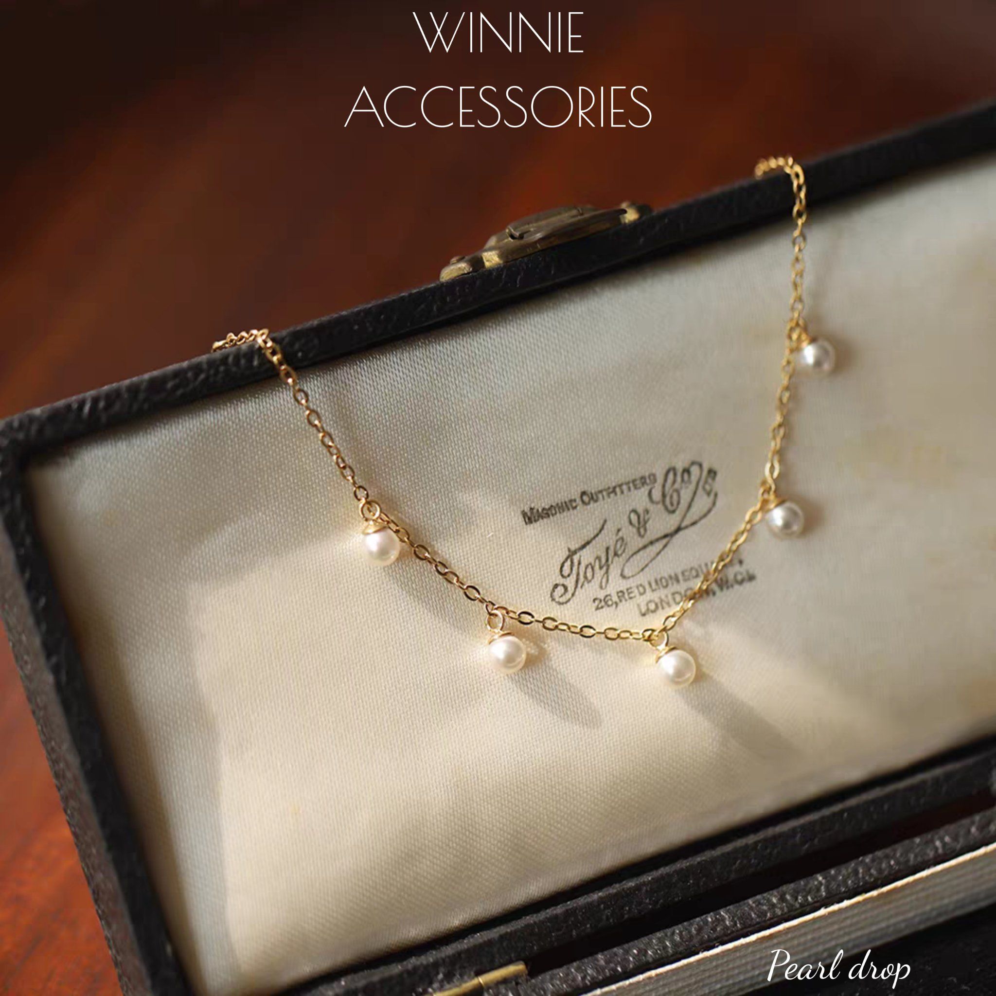  Lắc tay Titan Pearl Drop 