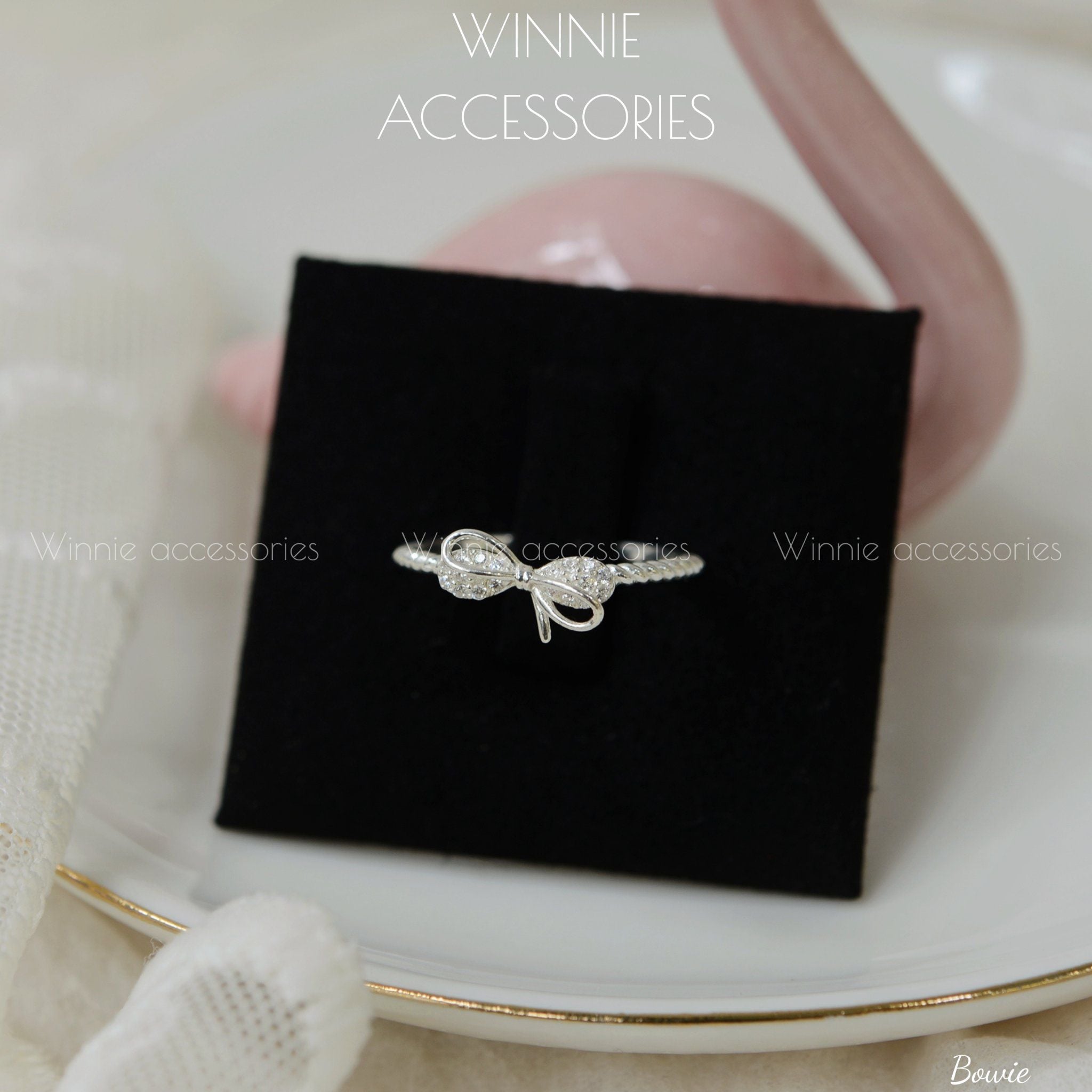  Nhẫn Bạc S925 Bowie 