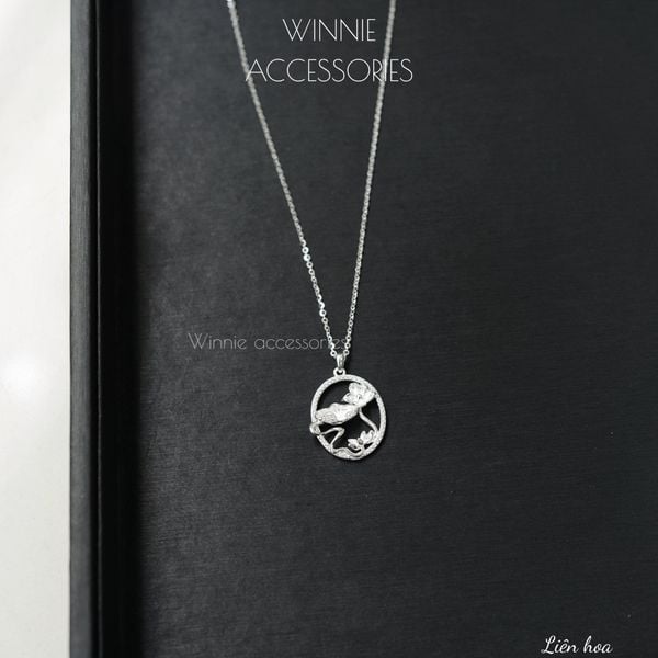  Dây chuyền Bạc S925 Liên Hoa 