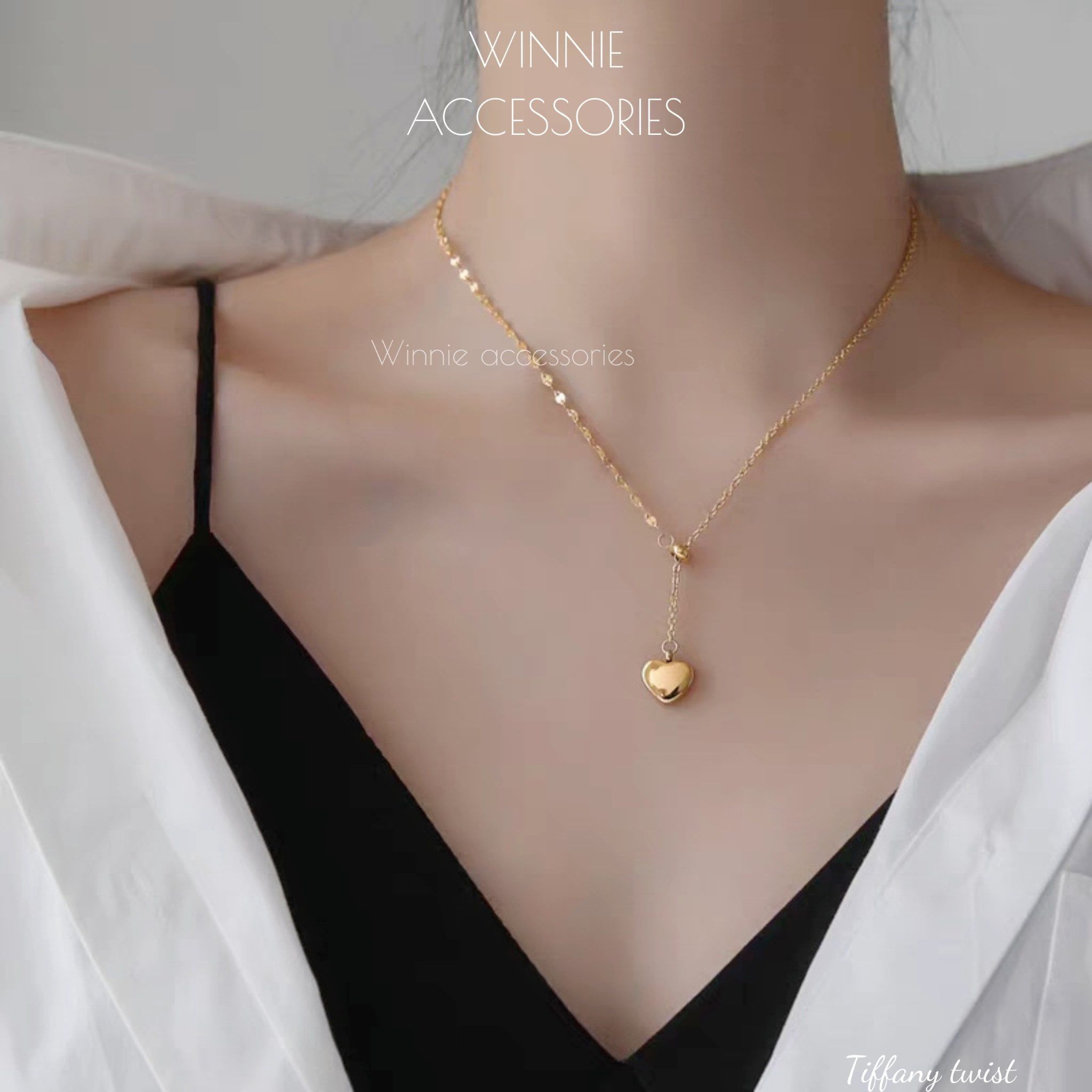  Dây chuyền Titan Tiffany Twist 