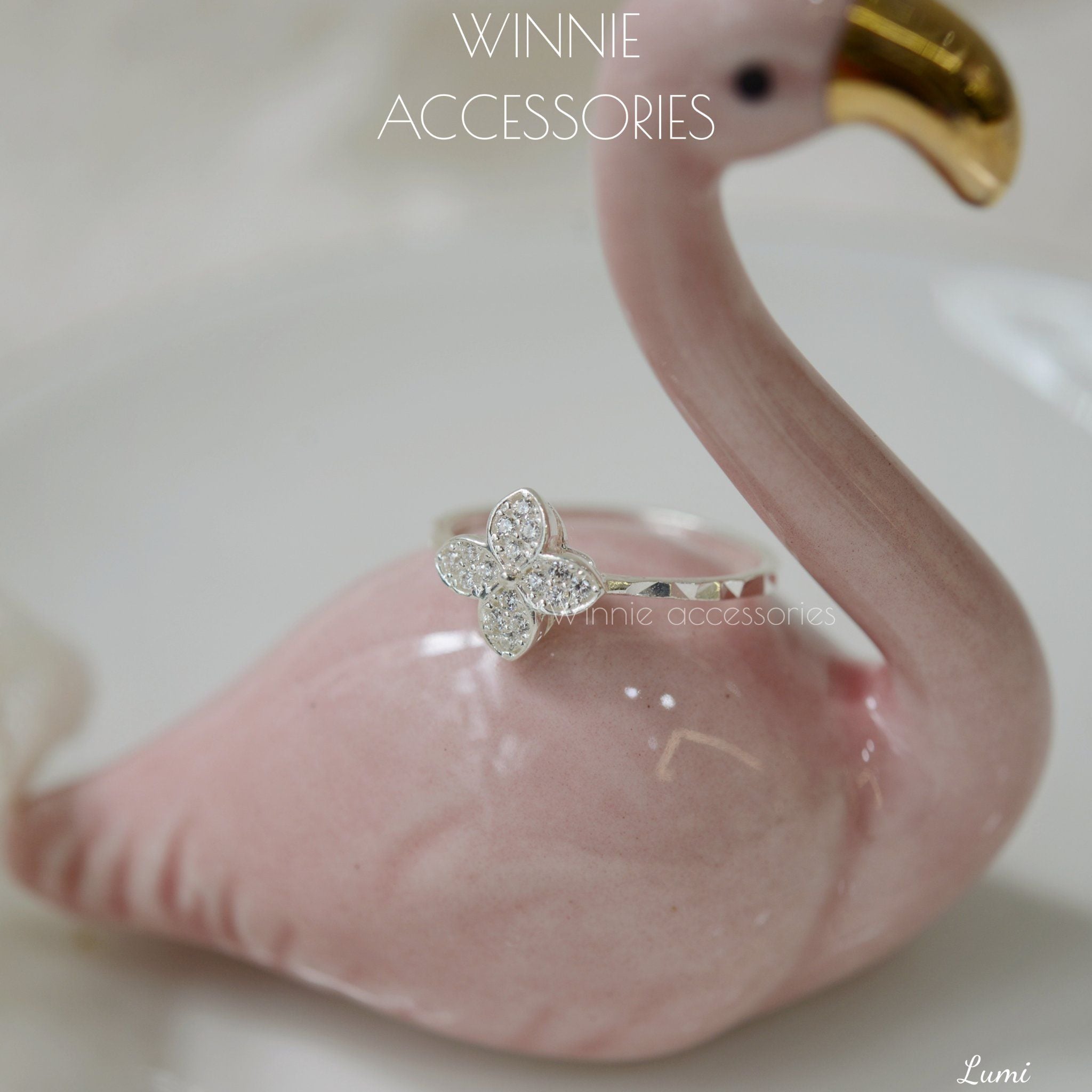  Nhẫn Bạc S925 Lumi Rhombus 