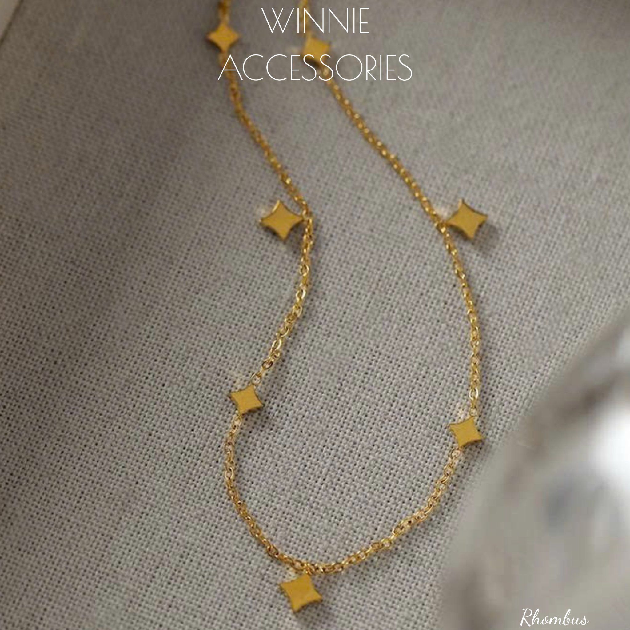  Dây chuyền Titan Rhombus 