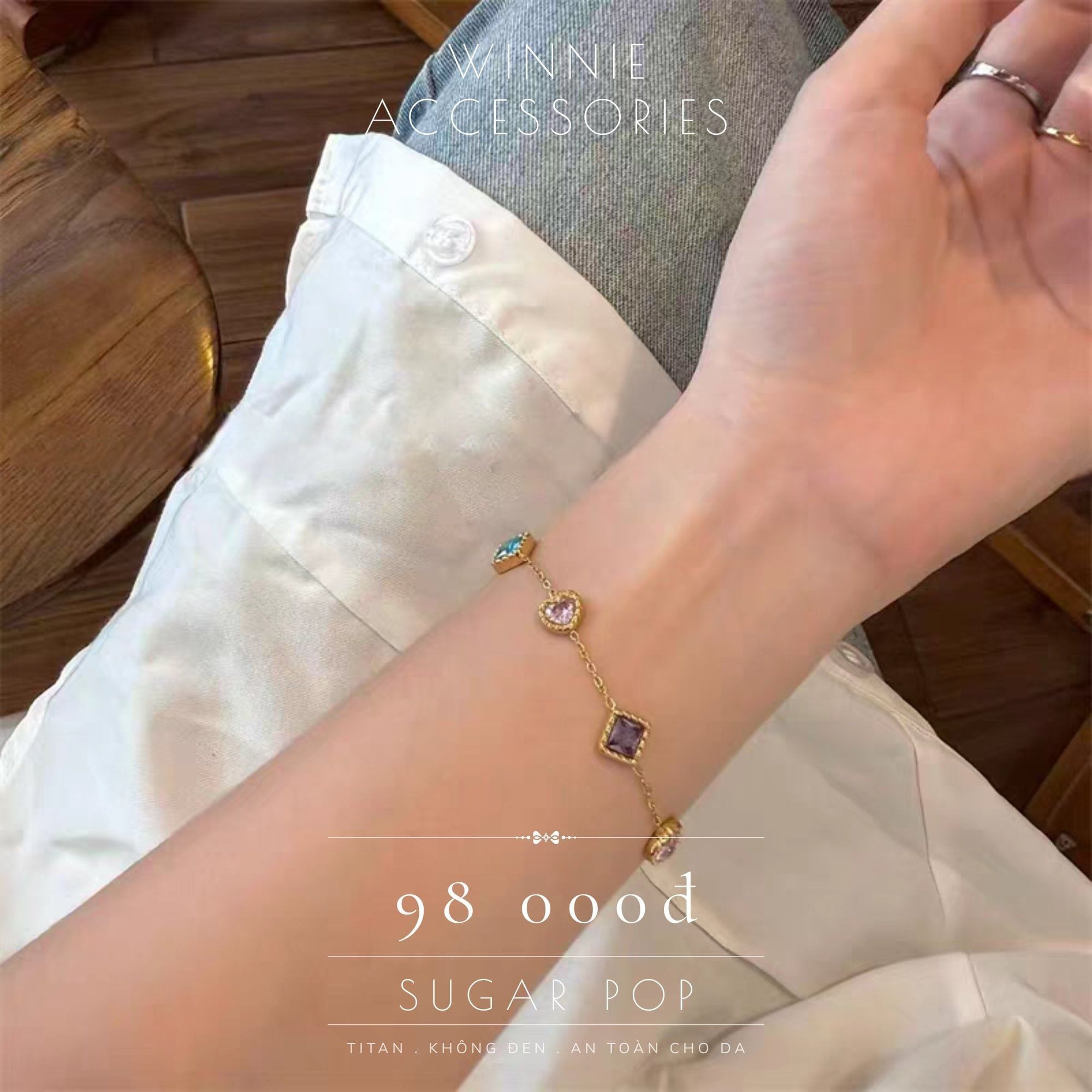  Lắc tay Titan Sugar pop 