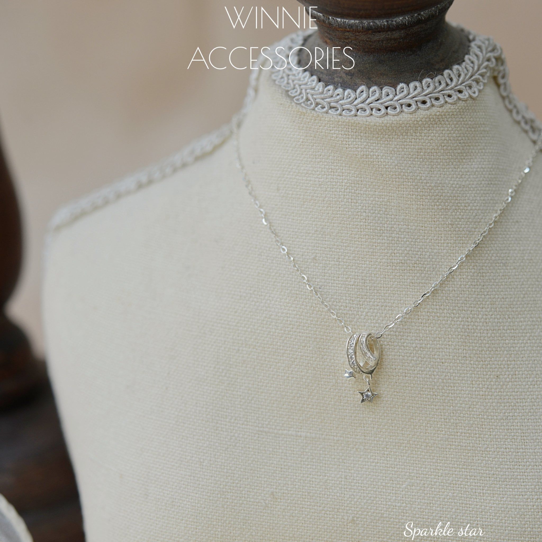  Dây chuyền Bạc S925 Sparkle star 