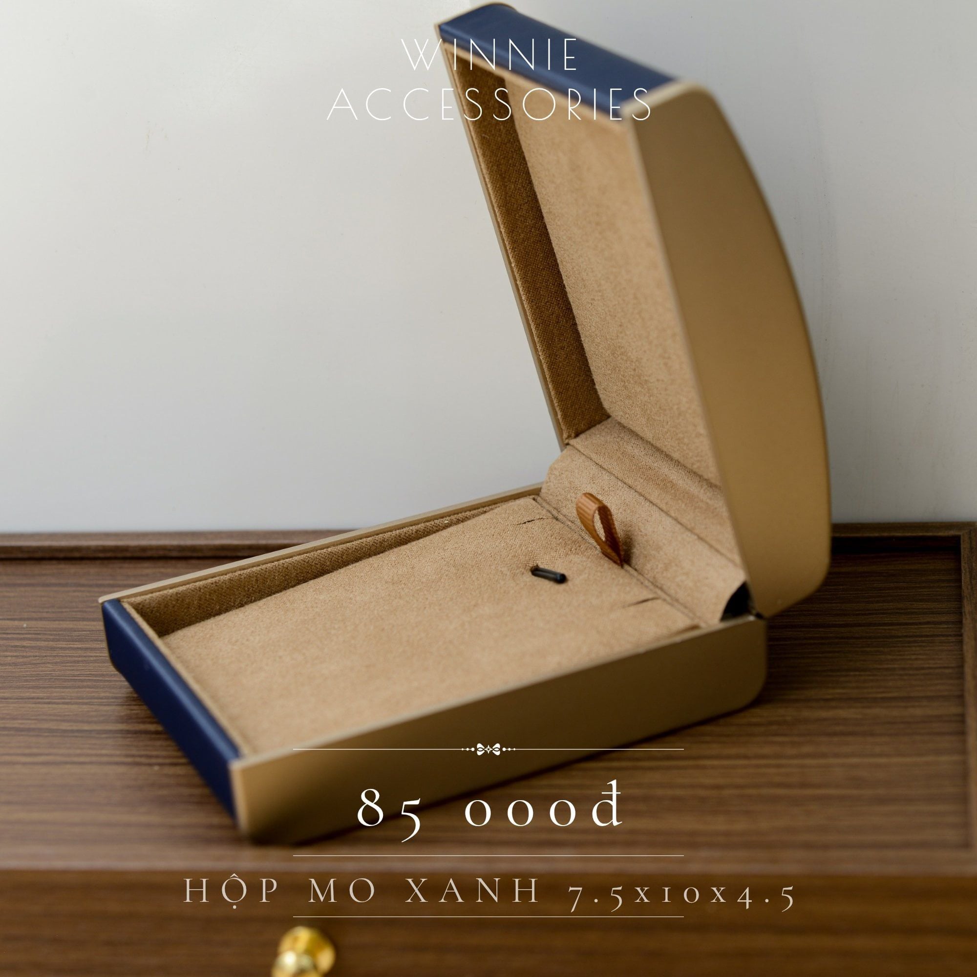  Hộp Mo Xanh lớn 7.5x10x4.5 