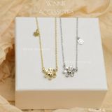  Dây chuyền Titan Hoa tuyết đá 