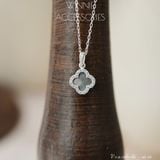  Dây chuyền Bạc S925 VCA viền đá 