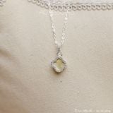  Dây chuyền Bạc S925 VCA viền đá 