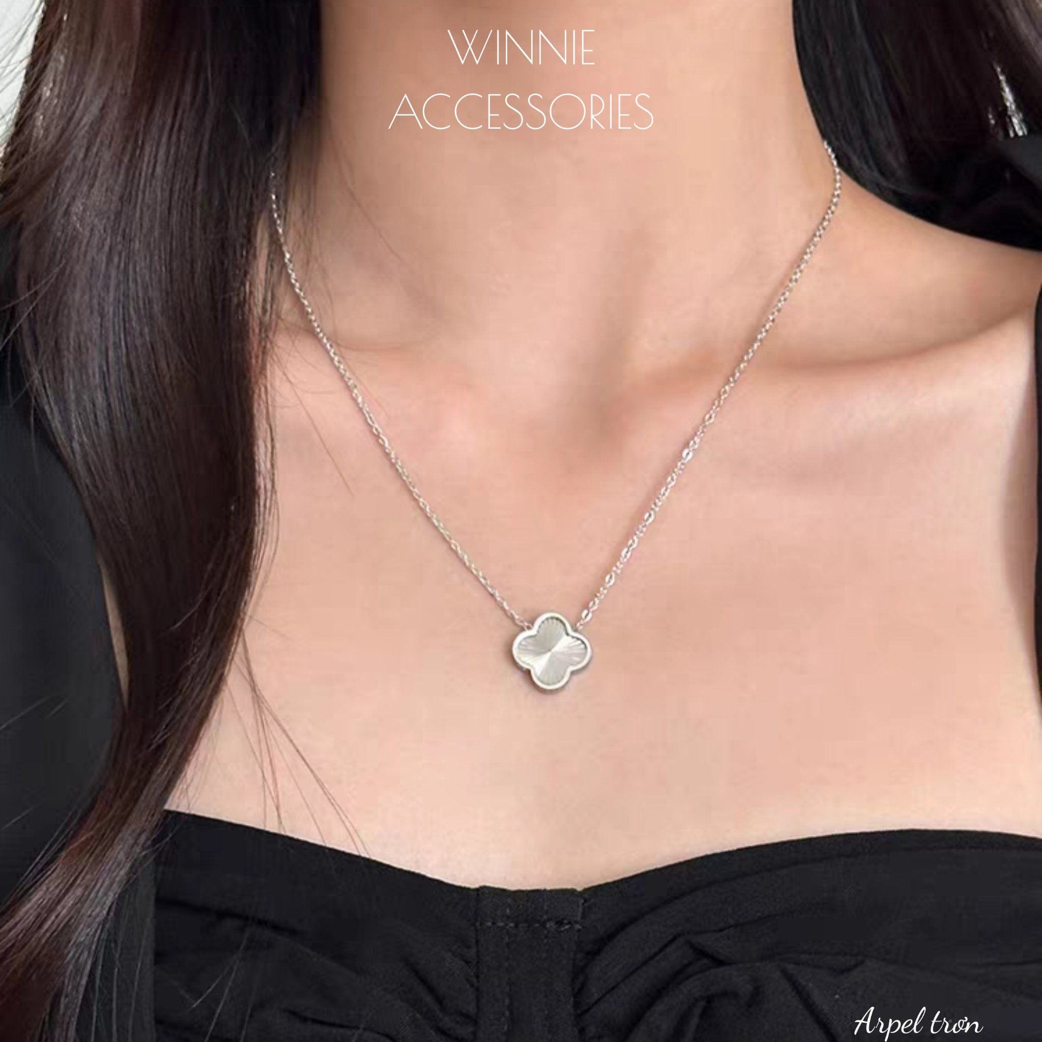  Dây chuyền Titan Arpel trơn 