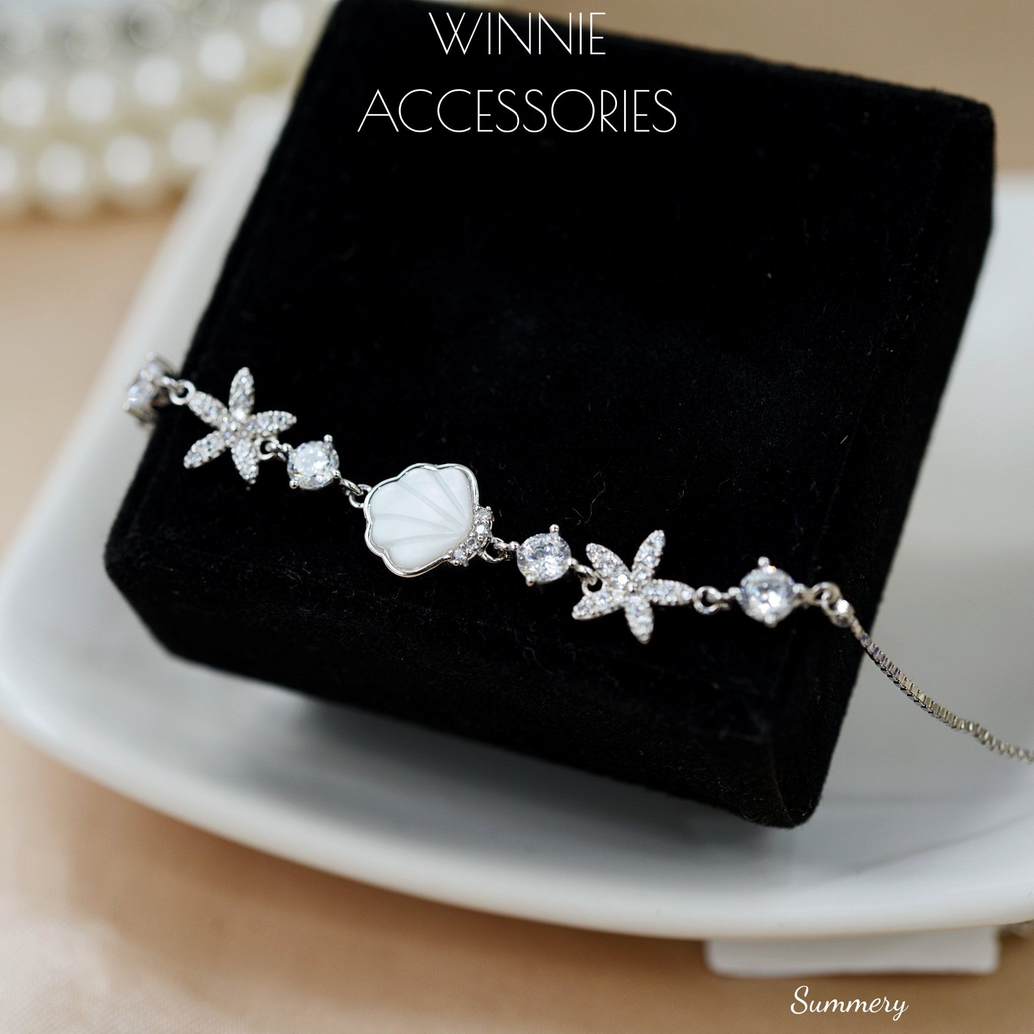  Lắc tay Bạc S925 Summery Xi kim 