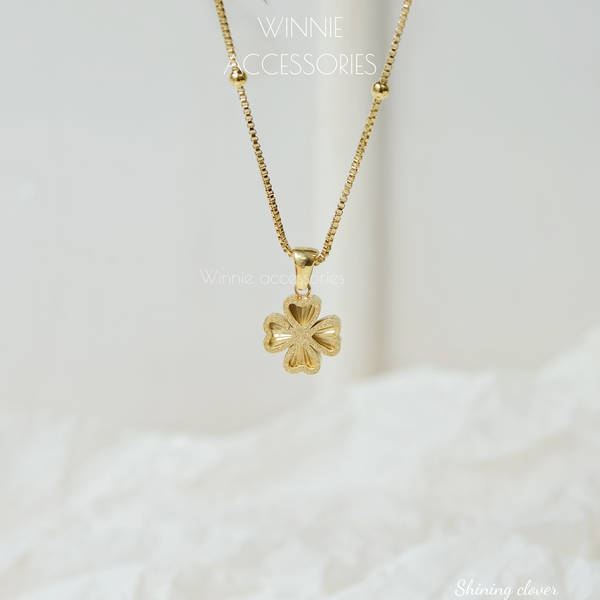  Dây chuyền Titan Shining Clover 