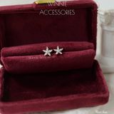  Hoa tai Bạc S925 Mini hoa 