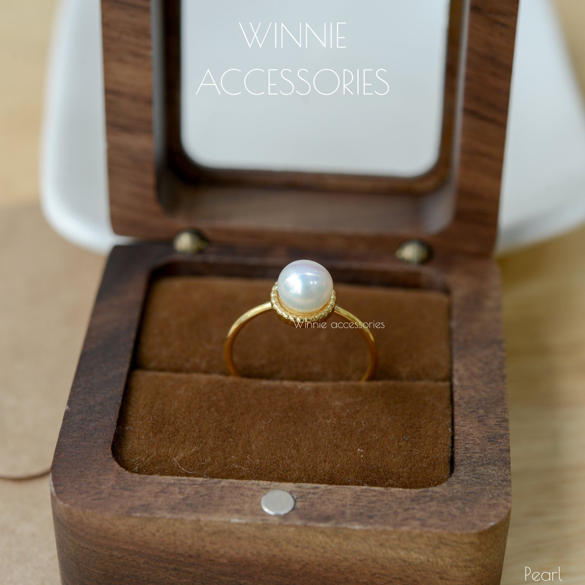  Nhẫn Titan Pearl 
