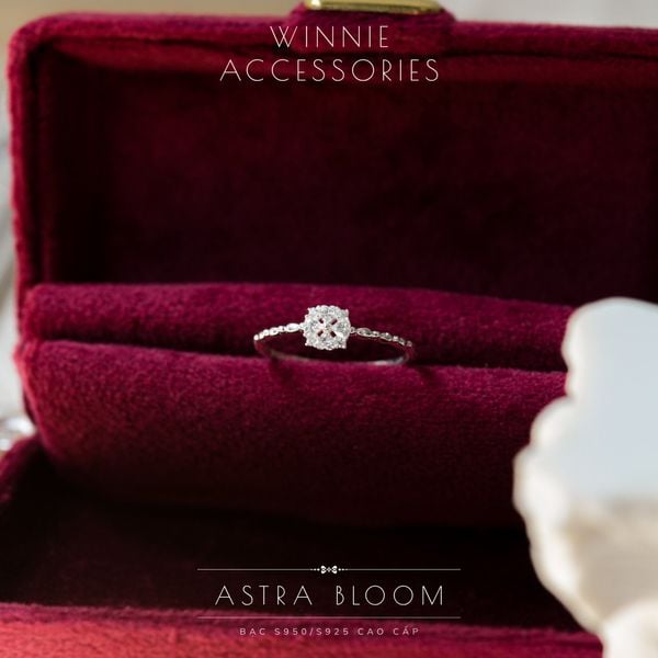  Nhẫn Bạc S925 Astra bloom 