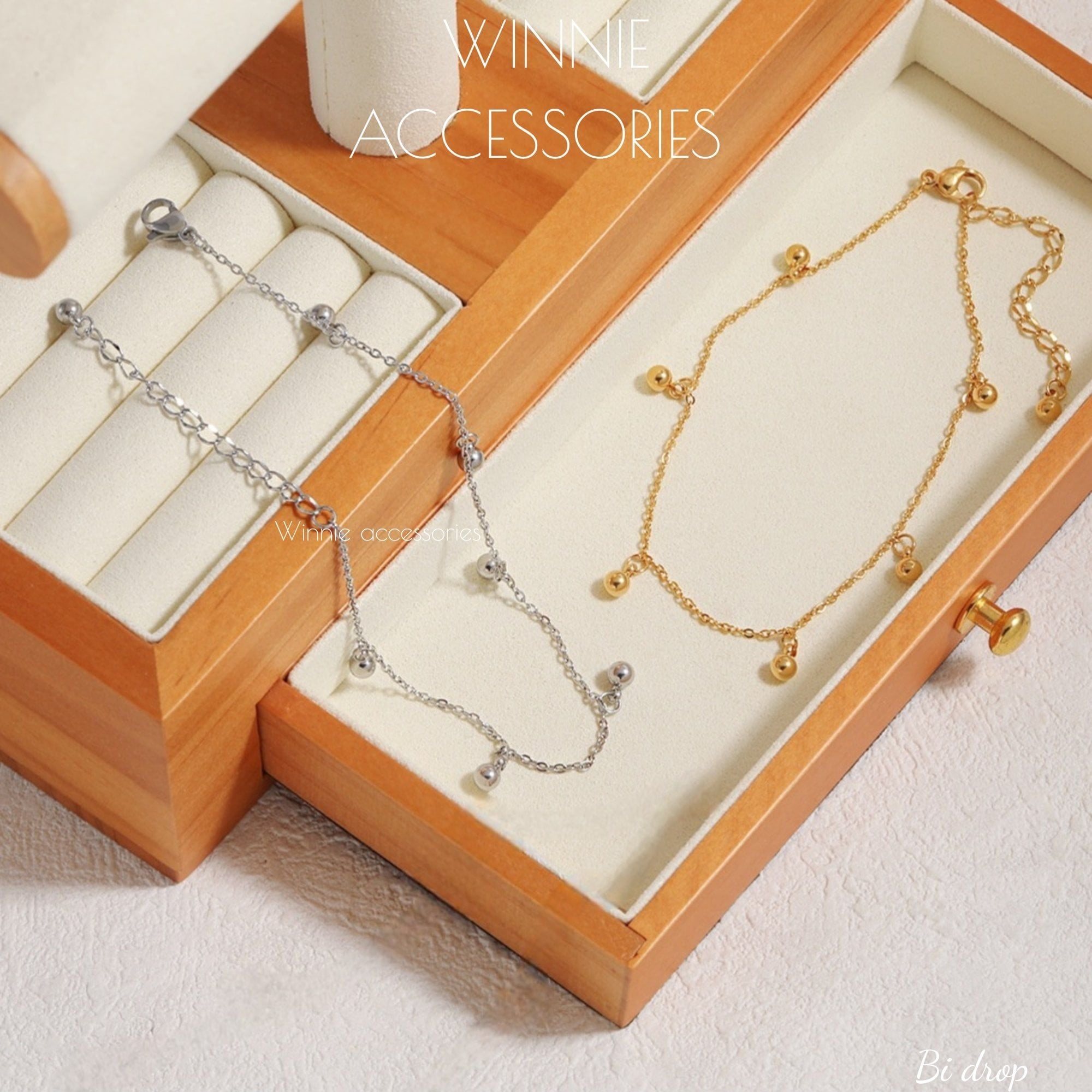  Lắc chân Titan Bi Drop B 