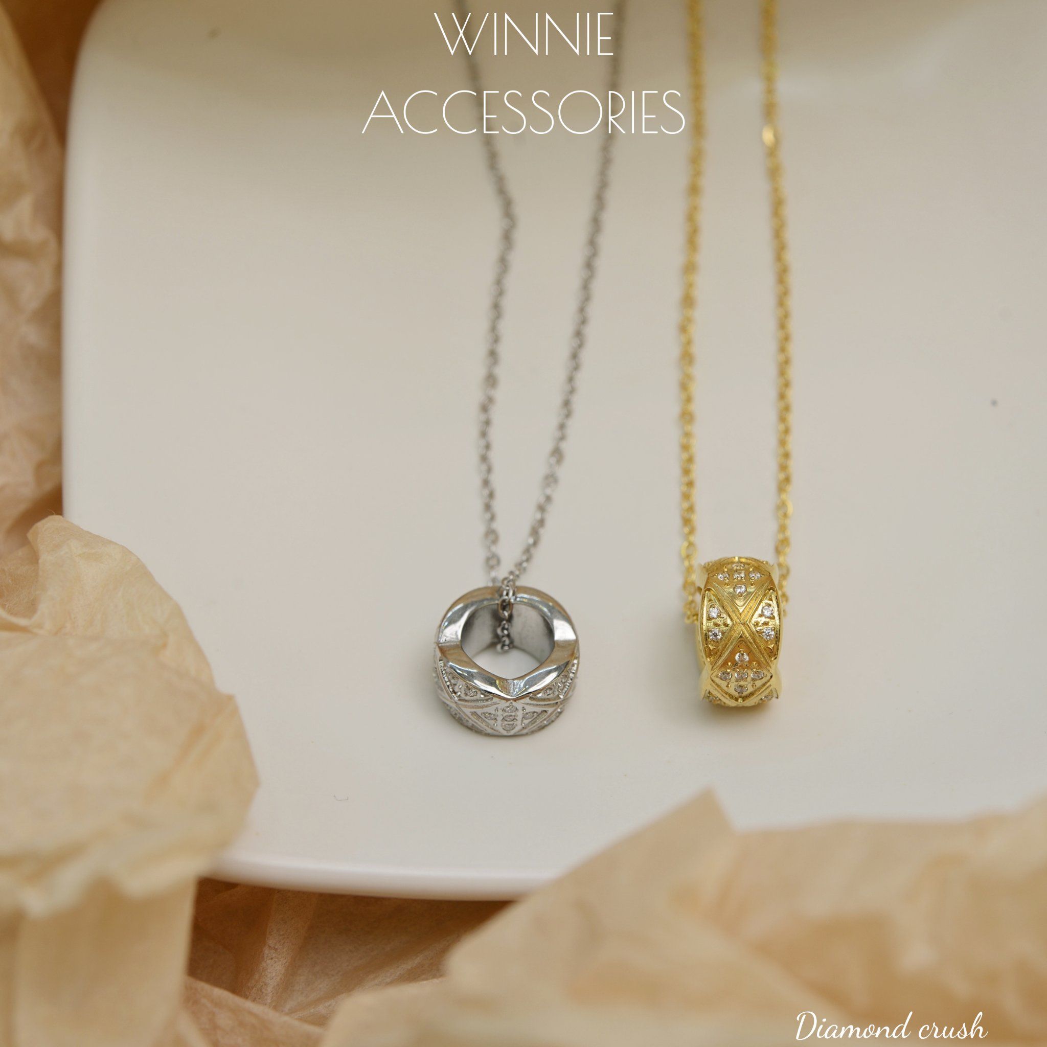  Dây chuyền Titan Diamond Crush 