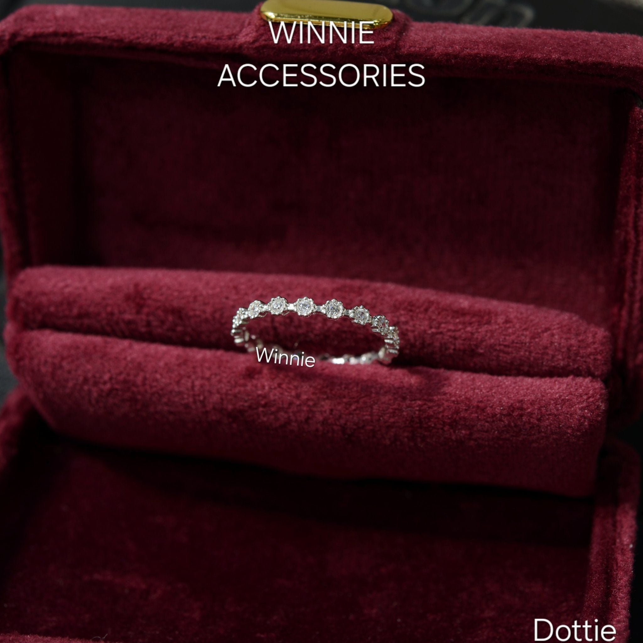  Nhẫn Bạc S925 Dottie 
